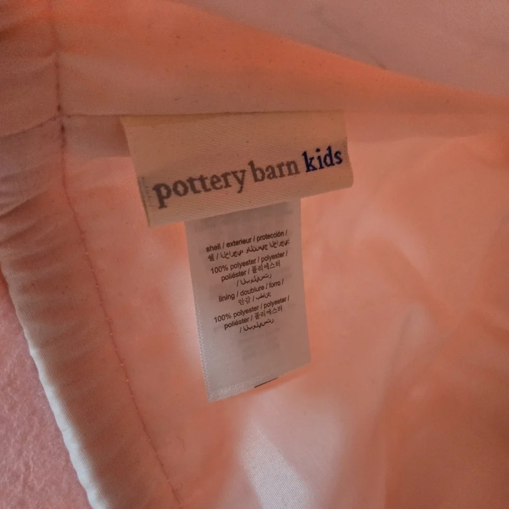 Pottery Barn Kids Tote - Pink Fabric